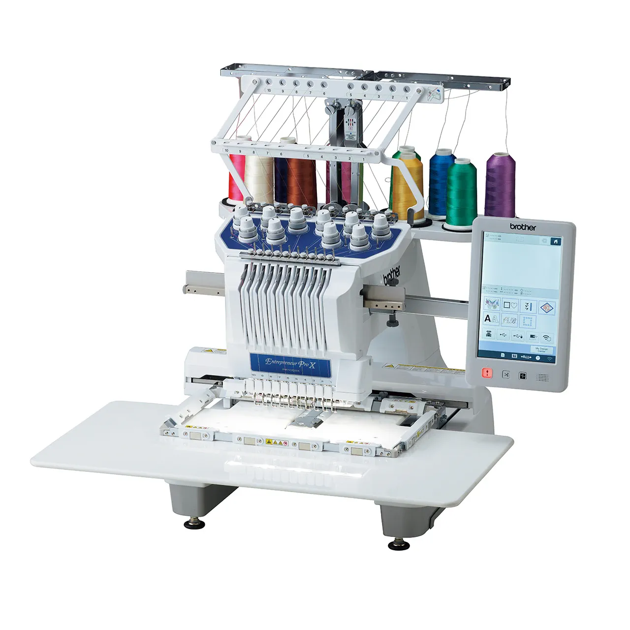 PR1055X - 10 Needle Embroidery Only Machine with WIFI