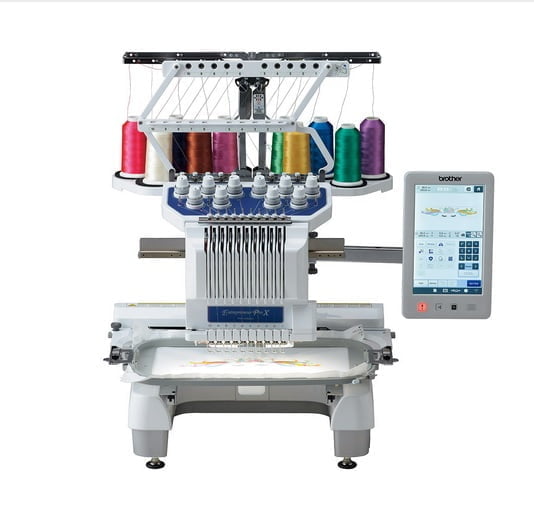 PR1055X - 10 Needle Embroidery Only Machine