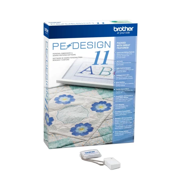 PE Design 11 Machine Design & Digitizing Embroidery Software