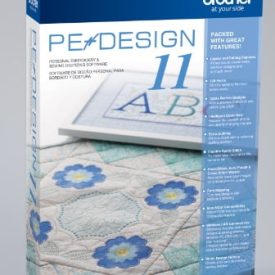 PE Design 11 Machine Design & Digitizing Embroidery Software