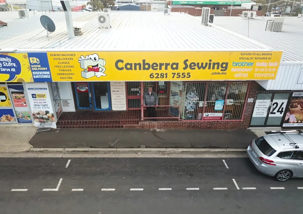 Canberra Sewing Shopfront