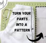 Trace a Pants Pattern from a Pre-loved Garment with Kerry - 22 September 2025